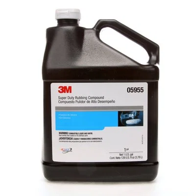 05955 – 3M Rubbing Compound, Use To Remove 1000 And Finer Sand Scratches On All Types Of Paint Surfaces Liquid Tan 1 ...